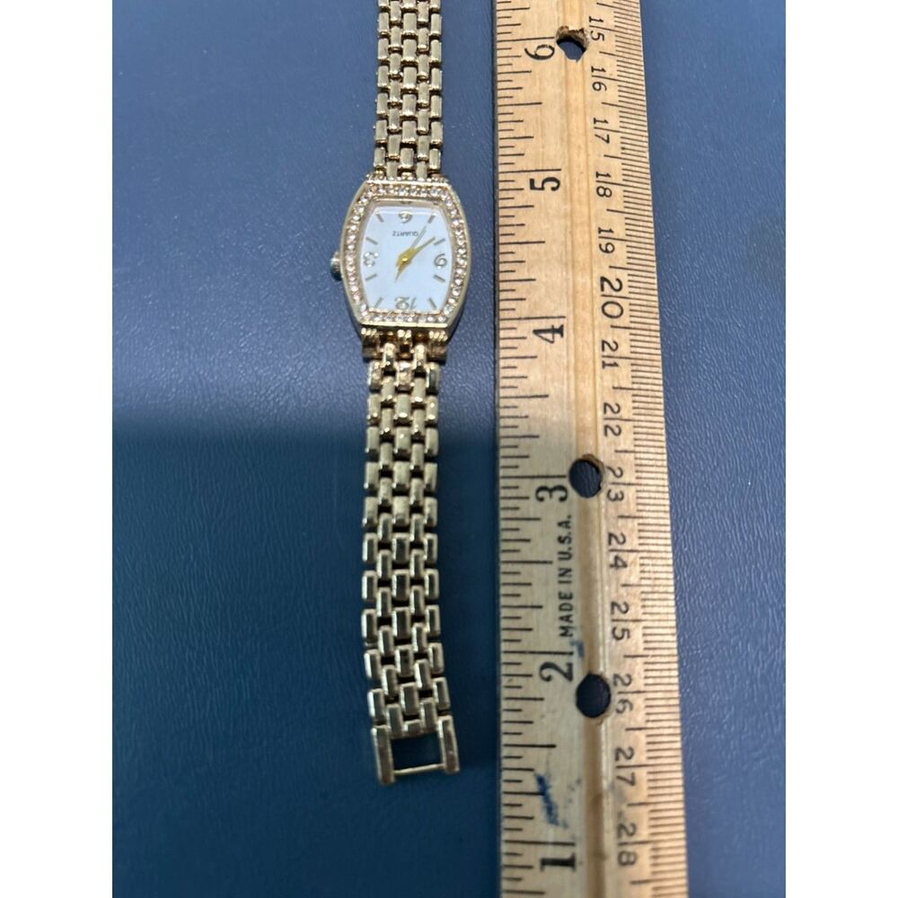 Haband gold toned women watch
